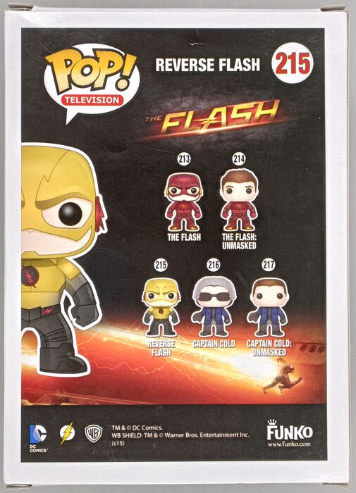 #215 Reverse Flash - The Flash - Box Damaged Funko POP