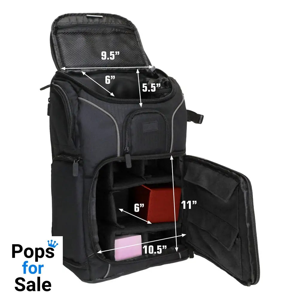 USA Gear MTG Backpack Black