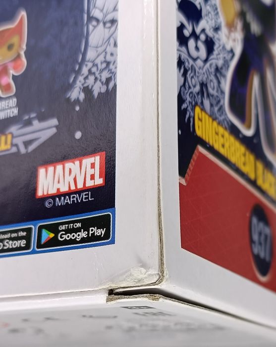 #937 Gingerbread Black Panther - Marvel - Box Damaged Funko POP