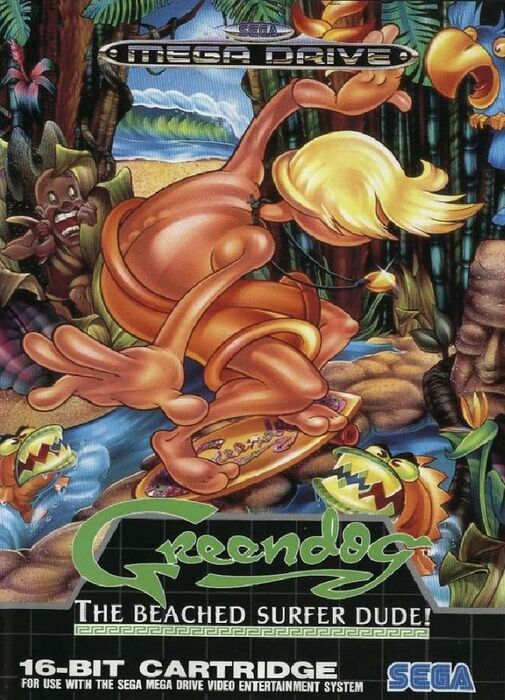 Greendog for Sega Mega Drive (MD) - [No Manual]