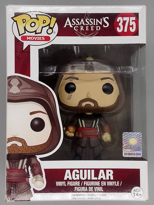 #375 Aguilar - Assassin's Creed Movie - Box Damaged Funko POP