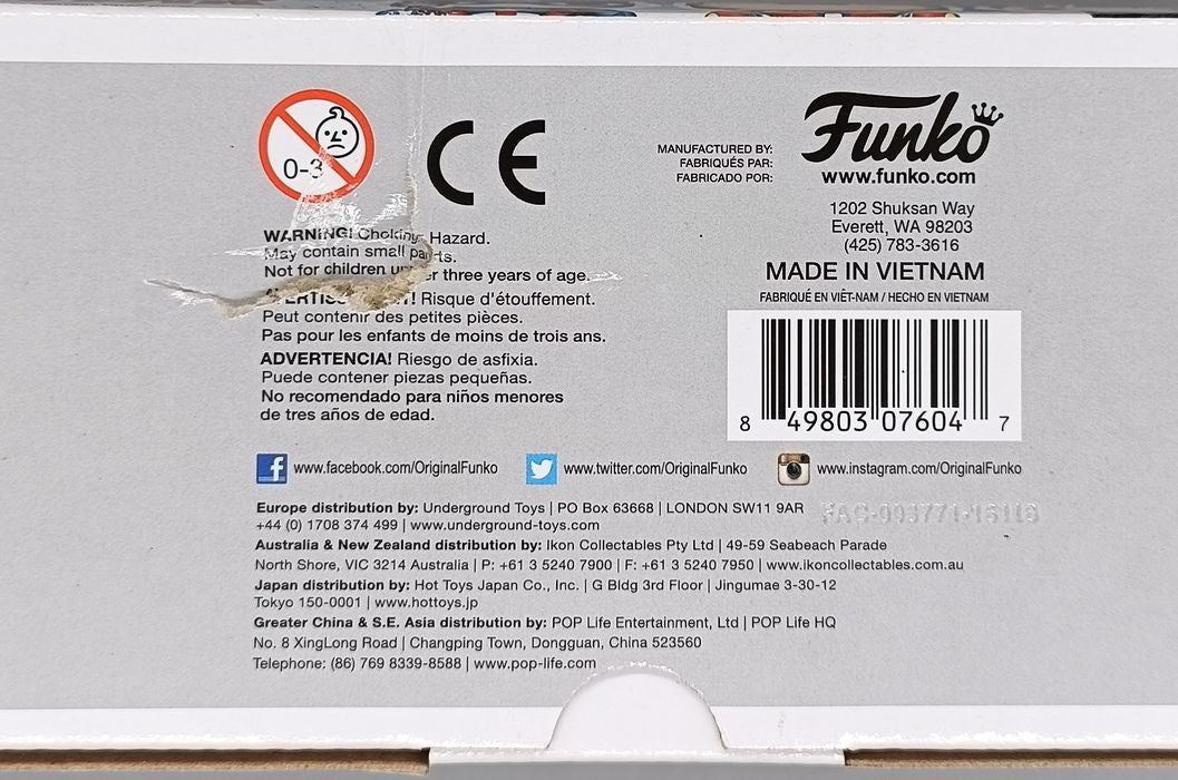 [4 Pack] Captain America / Iron Man / Hawkeye / Spide Box Damaged Funko POP