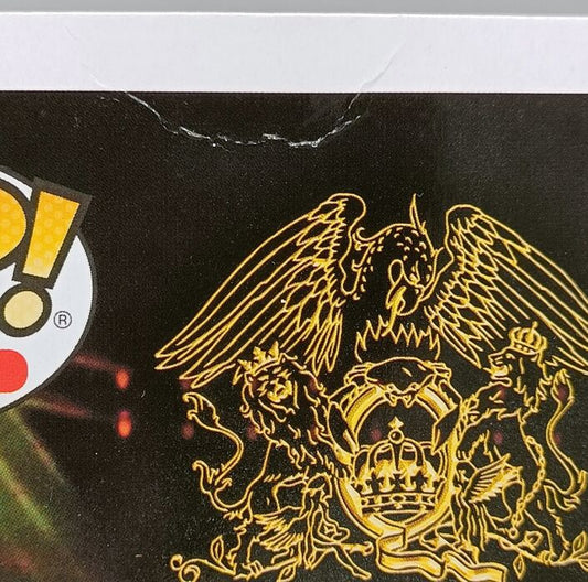 97 Freddie Mercury - Diamond - Rocks - Queen - Box Damaged Funko POP