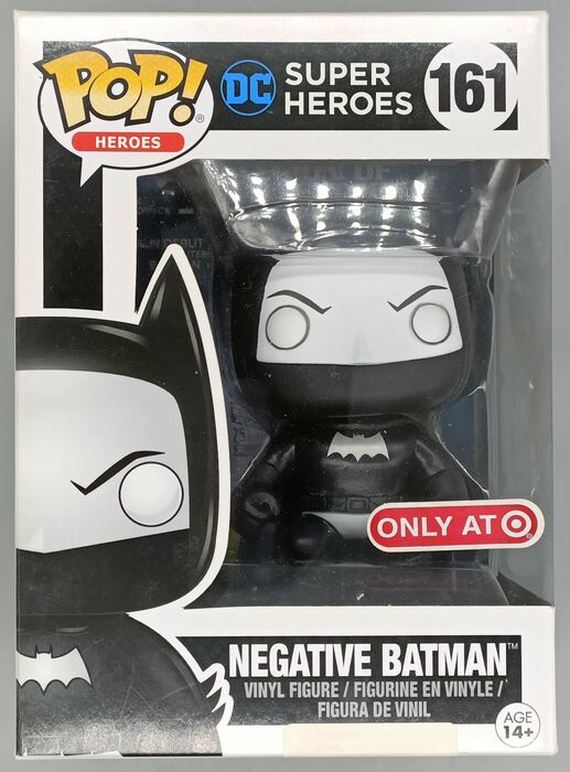 #161 Negative Batman - DC - Box Damaged Funko POP