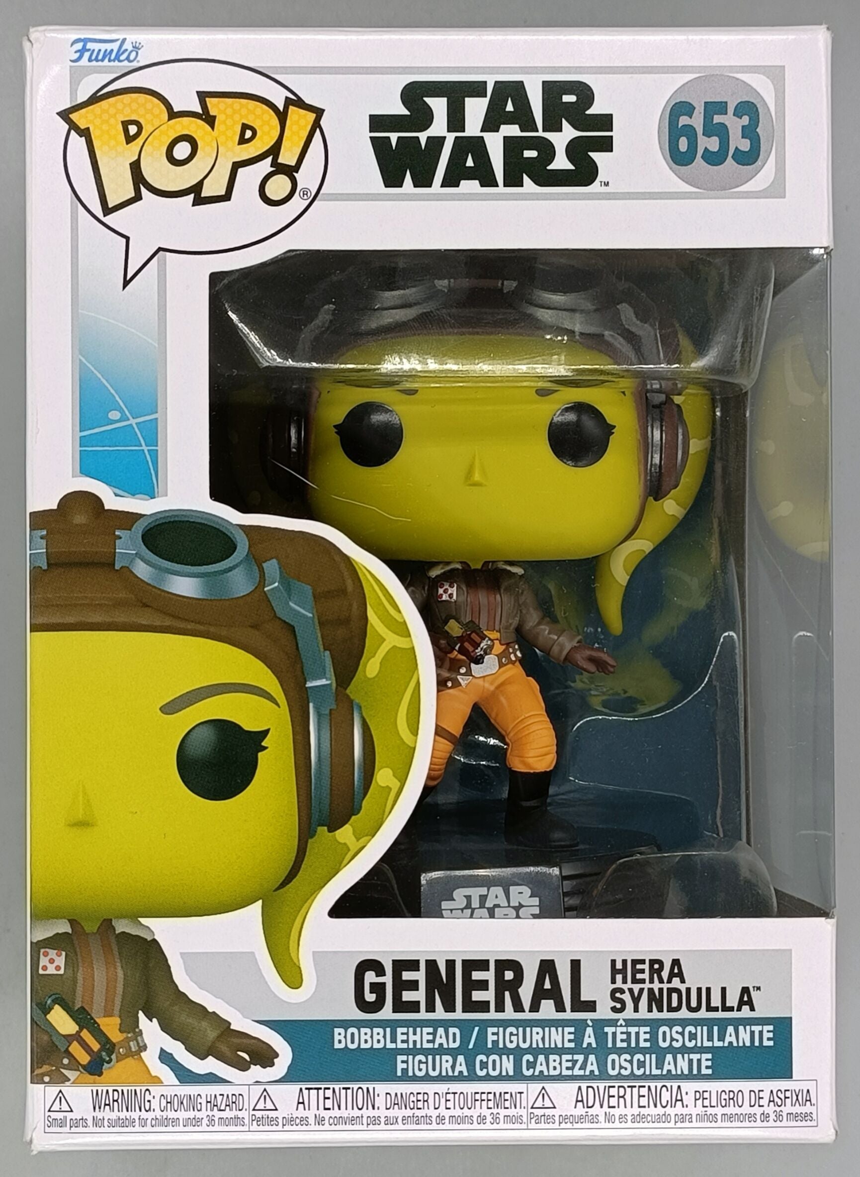 653 General Hera Syndulla - Star Wars Ahsoka Funko POP - Box Damaged
