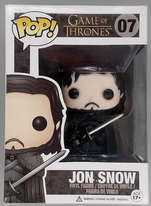 07 Jon Snow - Game of Thrones - Funko POP - Box Damaged
