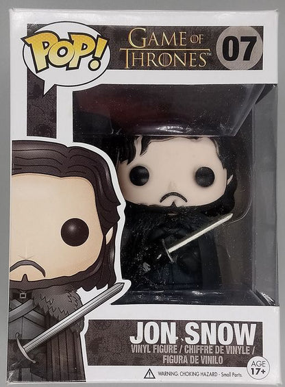 07 Jon Snow - Game of Thrones - Funko POP - Box Damaged