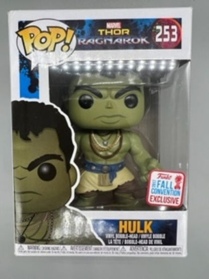 #253 Hulk (Casual) Marvel Thor Ragnorok 2017 Con Ex Box Damaged Funko POP