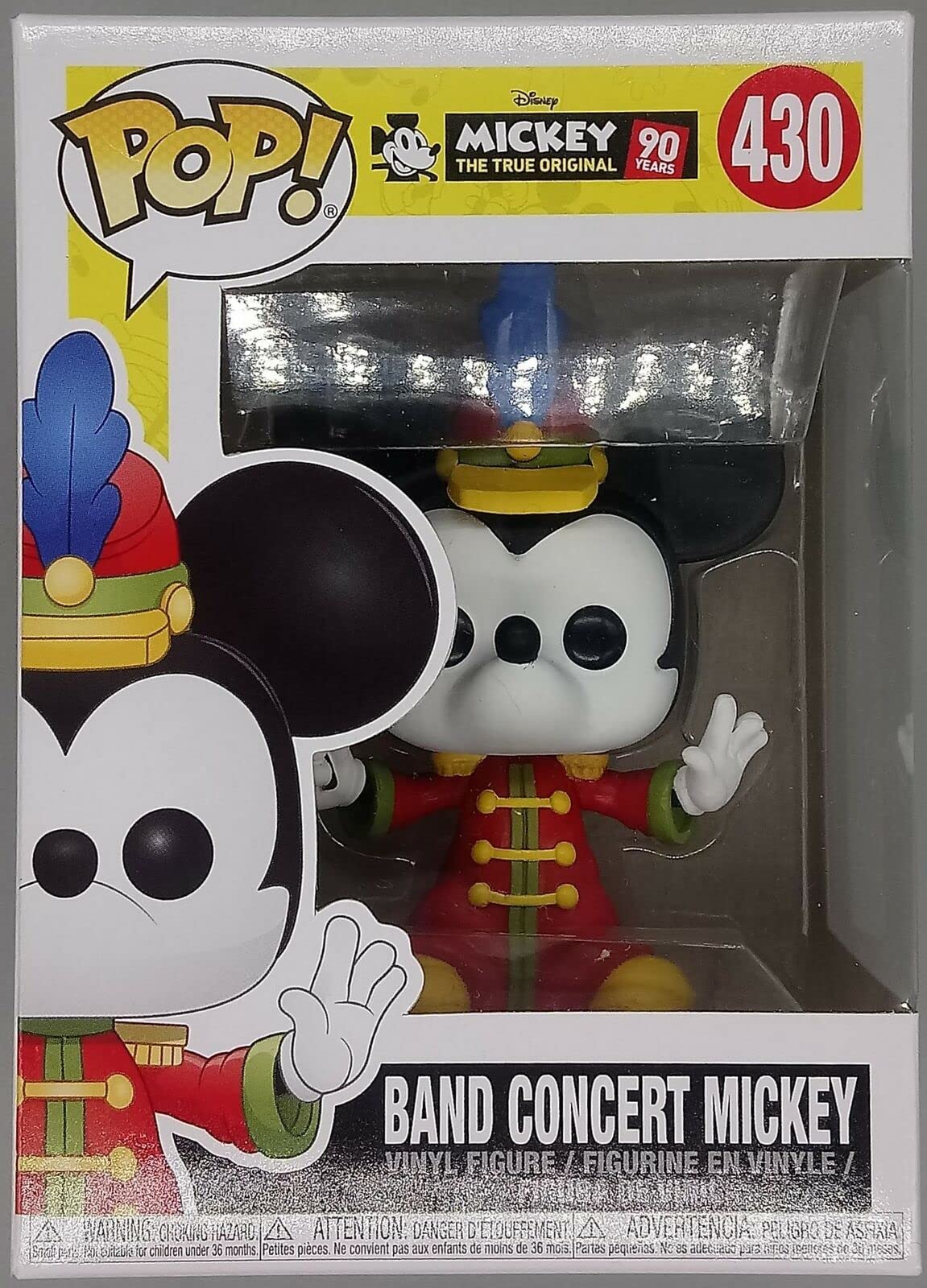 430 Band Concert Mickey Disney Mickey's 90th Anniversary Funko POP - Box Damaged