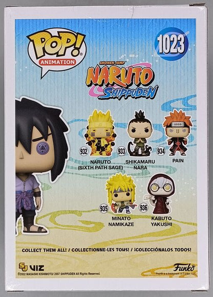 #1023 Sasuke (Rinnegan) - Naruto Shippuden - Box Damaged Funko POP