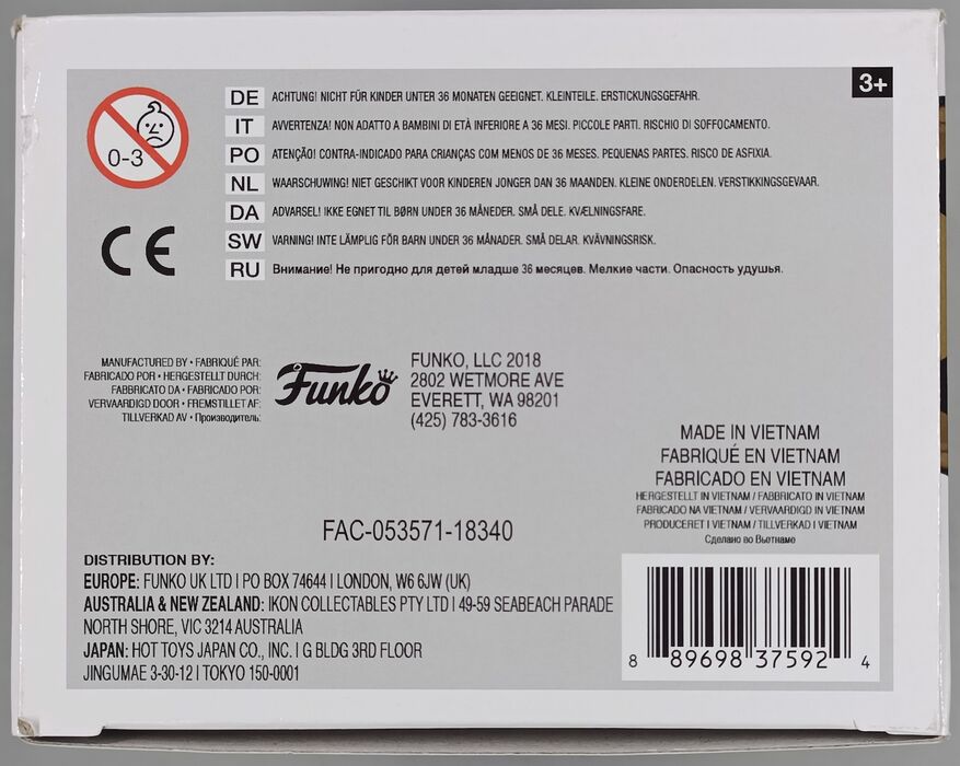 #291 Lando Calrissian (General) - Star Wars - Box Damaged Funko POP