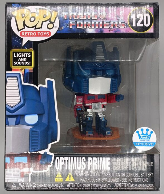 #120 Optimus Prime (Lights & Sound) 6 Inch - Transformers Funko POP