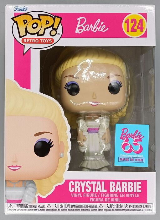 124 Crystal Barbie - Barbie Funko POP - Brand New