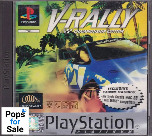 V-Rally 97: Championship Edition for Sony Playstation 1 - [Just Disc]