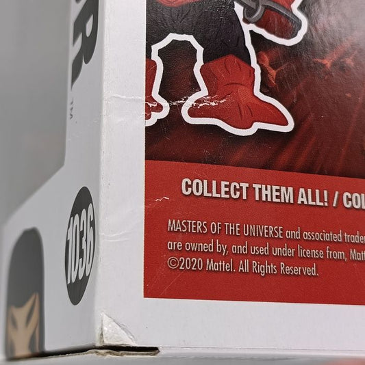 1036 Ninjor - Masters of the Universe - 2020 Con Funko POP - Box Damaged