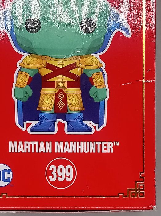 #399 Martian Manhunter - Metallic DC Imperial Pal Box Damaged Funko POP