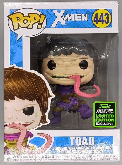 #443 Toad - Marvel X-Men - 2020 Con - Box Damaged Funko POP