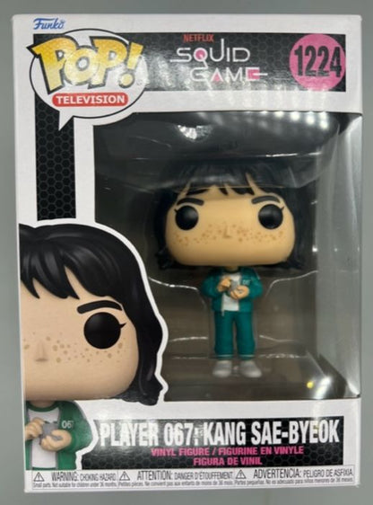 1224 Player 067: Kang Saebyeok - Squid Game - Box Damaged Funko POP