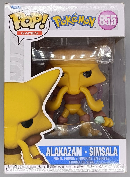 855 Alakazam - Pokemon - Funko POP - Box Damaged