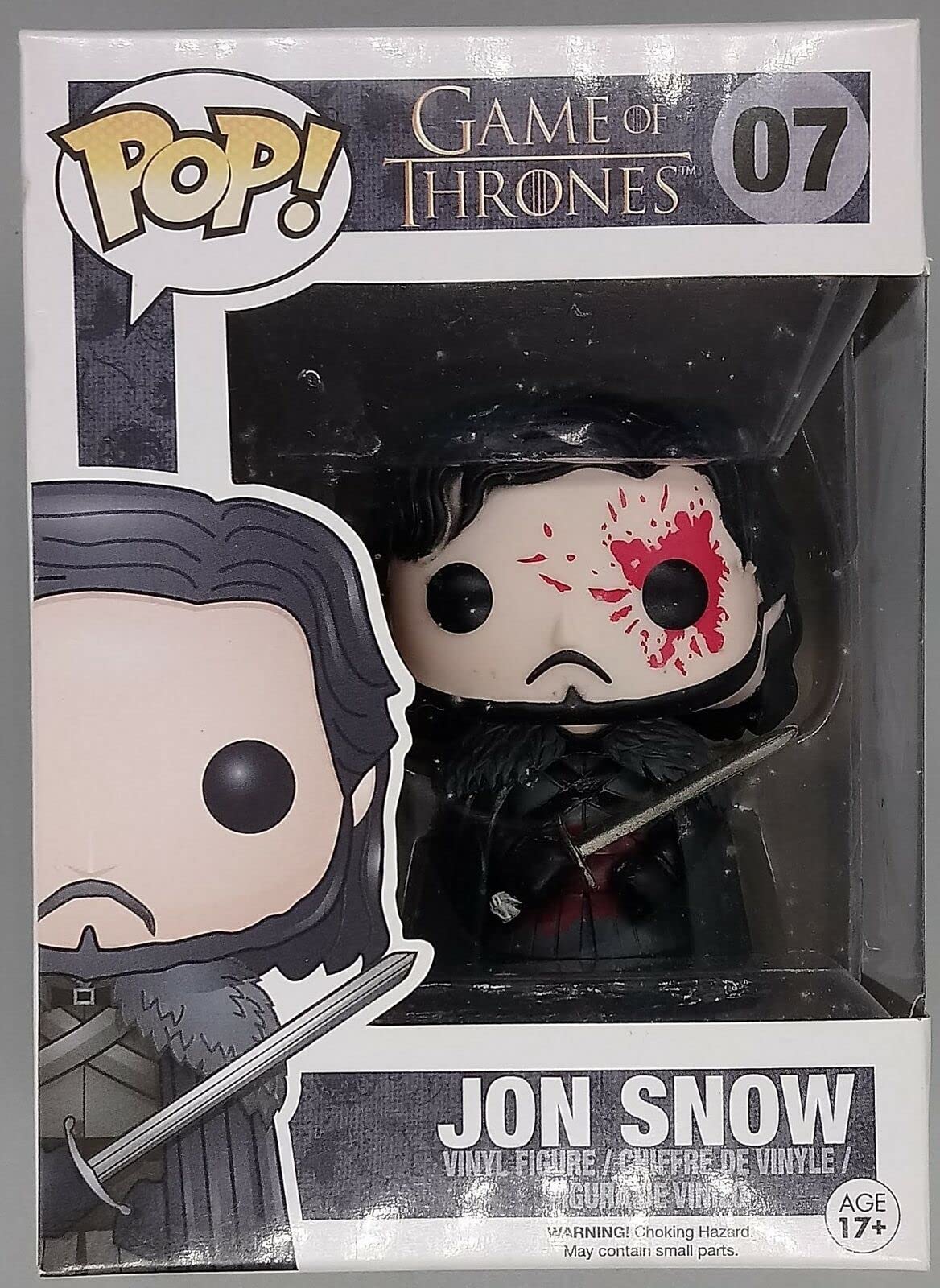 07 Jon Snow (Bloody) - Game of Thrones - Funko POP - Box Damaged