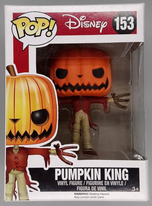 153 Pumpkin King Disney The Nightmare Before Christmas Funko POP - Box Damaged