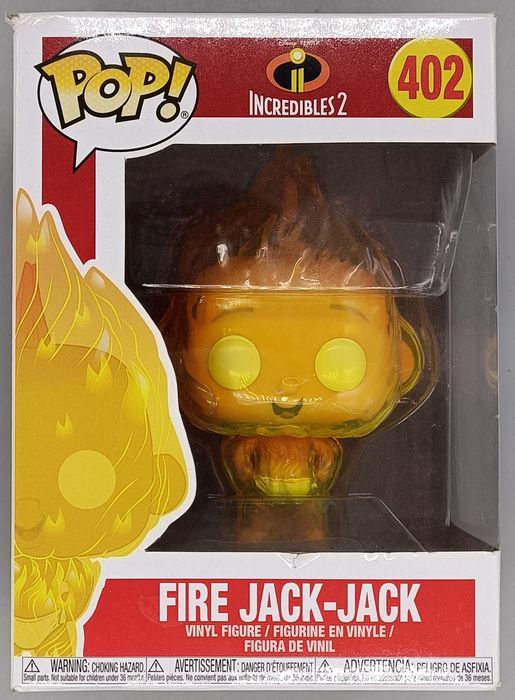 402 Fire Jack-Jack - Disney Incredibles 2 - Funko POP - Box Damaged