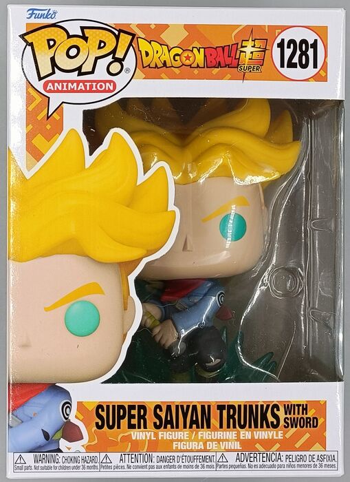 #1281 Super Saiyan Trunks (with Sword) Dragon Ball Super Funko POP