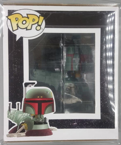 213 Boba Fett (with Slave One) - Deluxe - Star Wars Funko POP - Box Damaged
