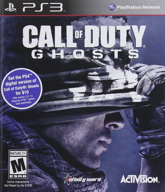 Call of Duty: Ghosts for Sony Playstation 3 (PS3) - [Just Disc]