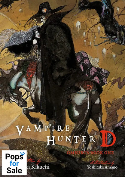 Vampire Hunter D Omnibus Novel Volume 1 Art books