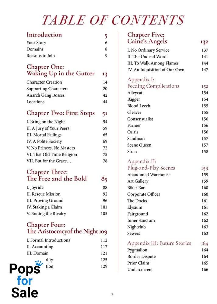 Vampire: The Masquerade 5th Edition RPG book The Crimson Gutter Chronicle Book *Englische Version* Board games and