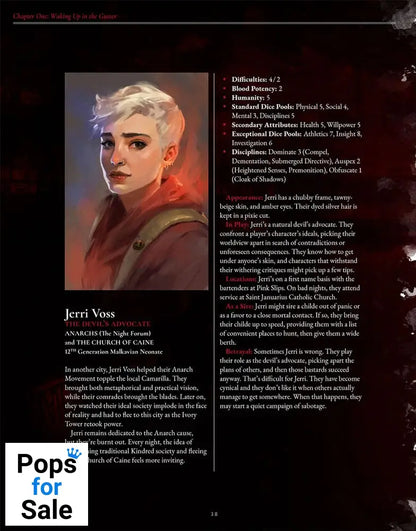 Vampire: The Masquerade 5th Edition RPG book The Crimson Gutter Chronicle Book *Englische Version*