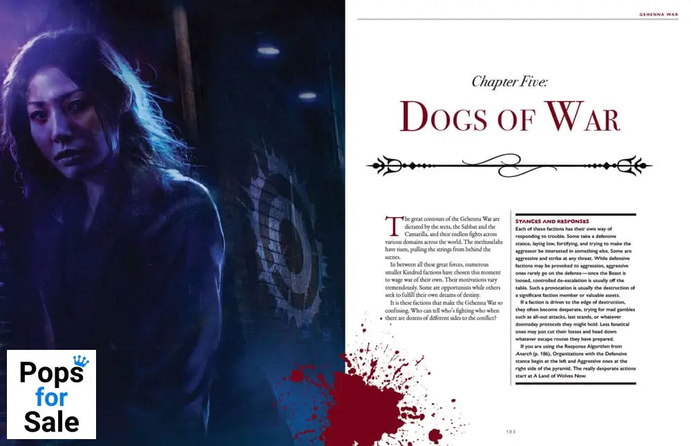 Vampire: The Masquerade 5th Edition RPG book Gehenna War Sourcebook *Englische Version*