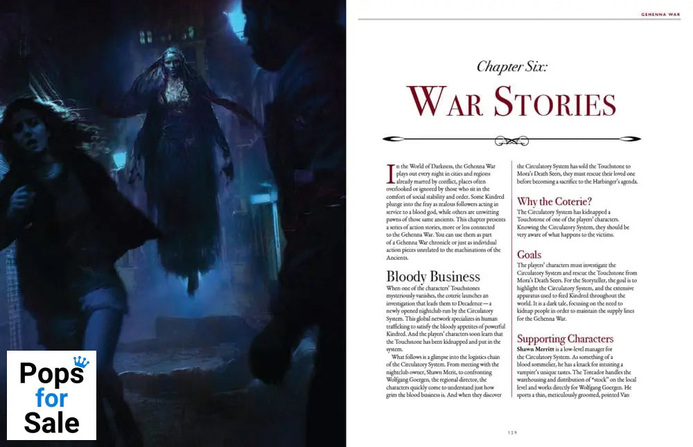 Vampire: The Masquerade 5th Edition RPG book Gehenna War Sourcebook *Englische Version*