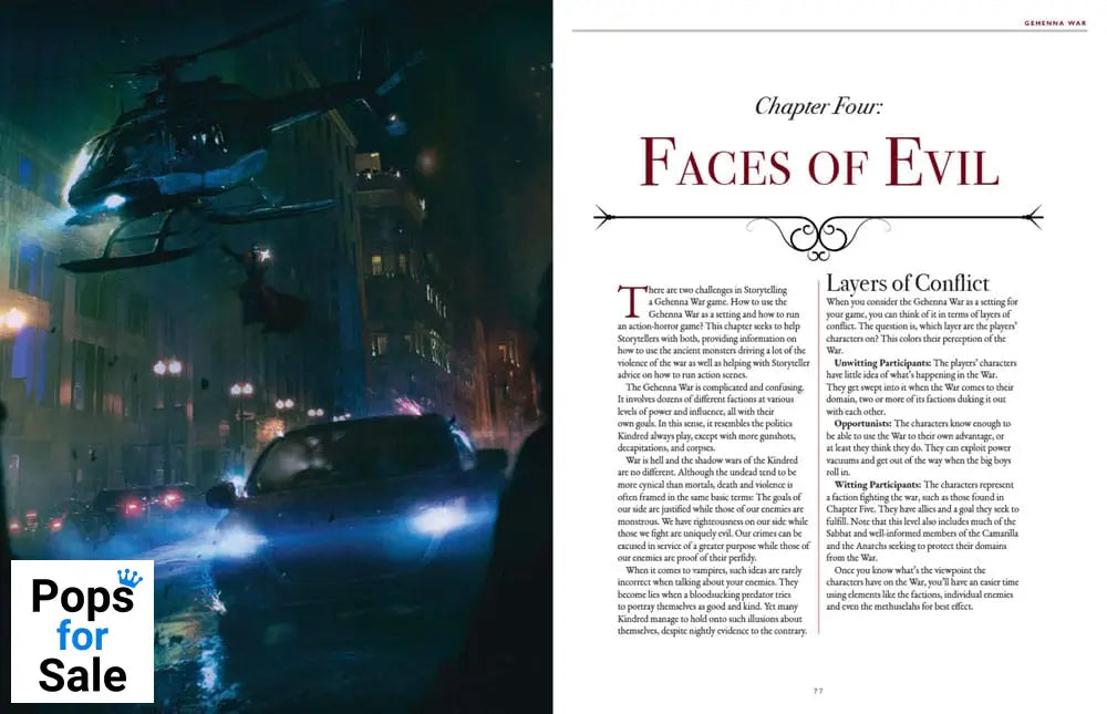 Vampire: The Masquerade 5th Edition RPG book Gehenna War Sourcebook *Englische Version*