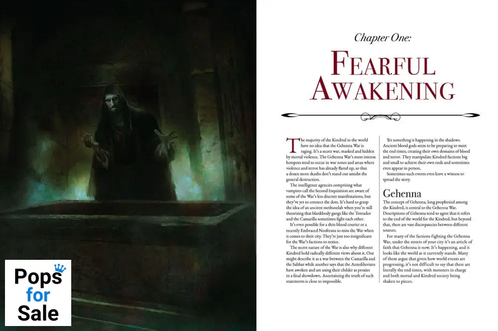 Vampire: The Masquerade 5th Edition RPG book Gehenna War Sourcebook *Englische Version* Board games and accessories