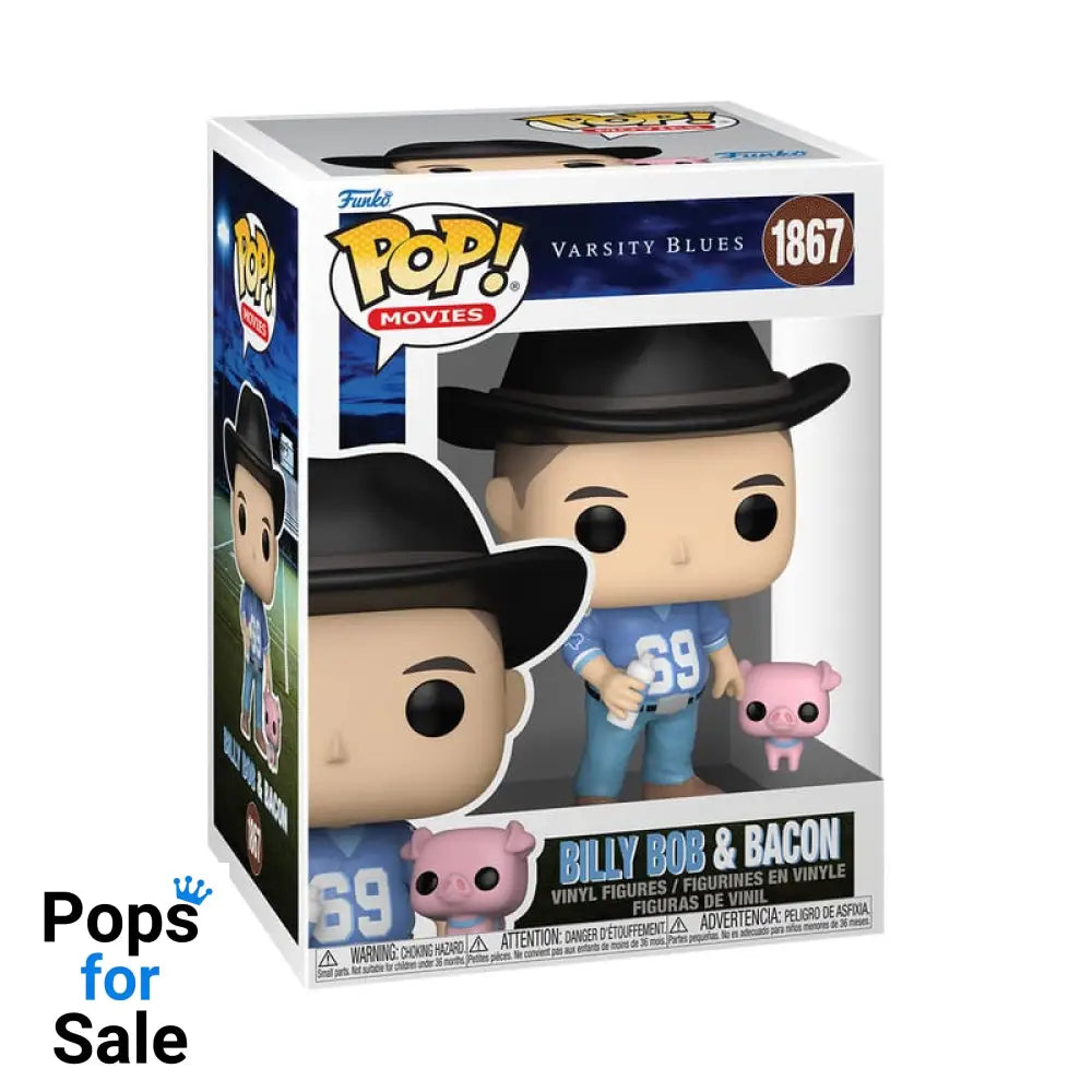Varsity Blues POP & Buddy! Vinyl Figure Billy w/Bacon 9 cm