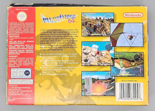 Pilotwings 64 for Nintendo 64 (N64) - [Box Damaged]