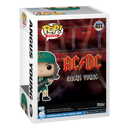 411 Angus Young (Green) - AC/DC - Rocks Funko POP - Brand New
