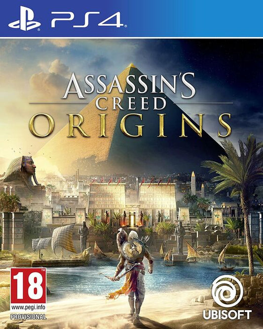 Assassins Creed: Origins for Playstation 4 (PS4) - [AMERICAN - Liquid Damaged]