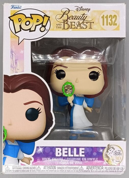 #1132 Belle (w/ Mirror) Disney Beauty & Beast - Box Damaged Funko POP