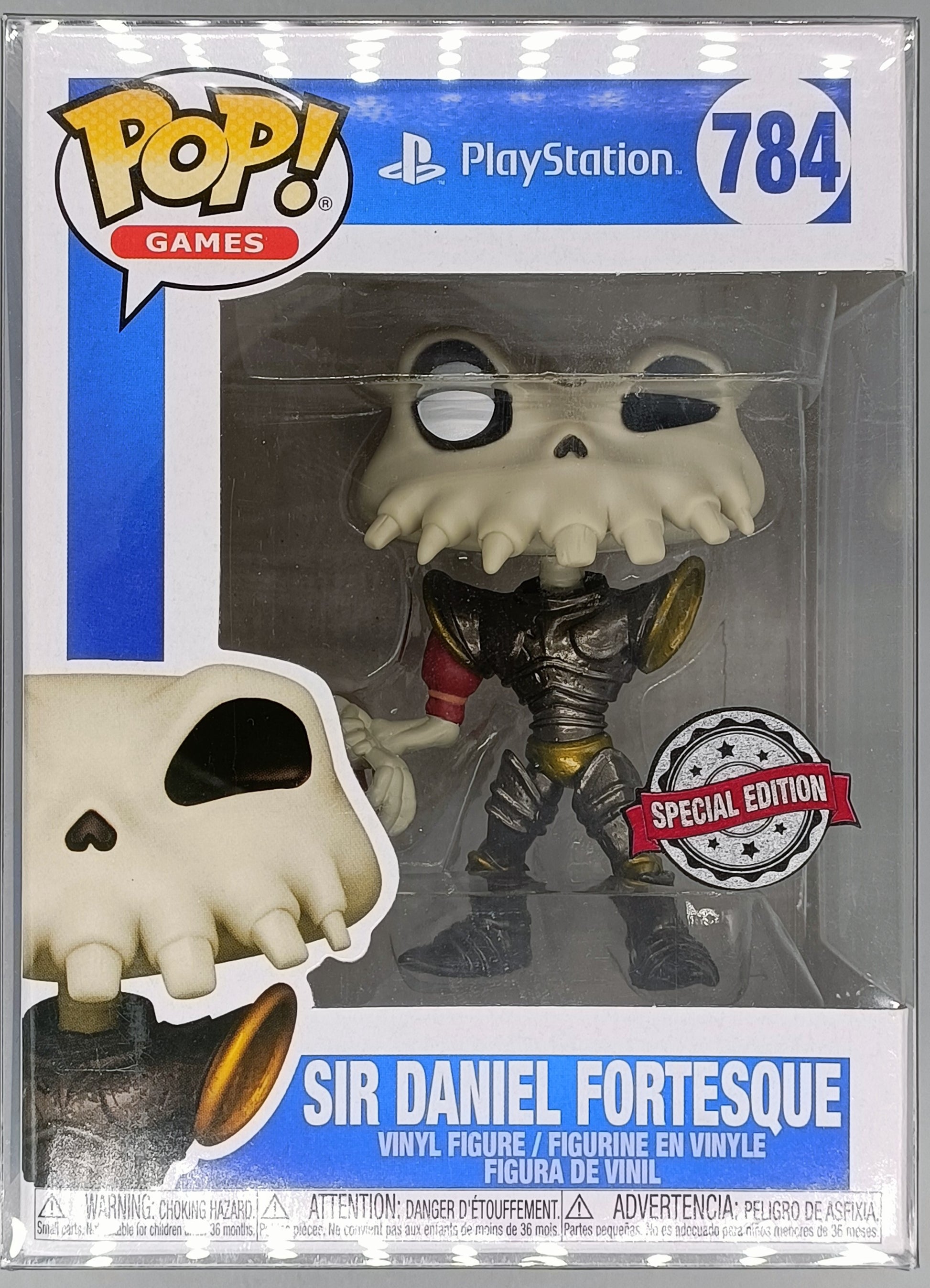 784 Sir Daniel Fortesque - Playstation MediEvil Funko POP