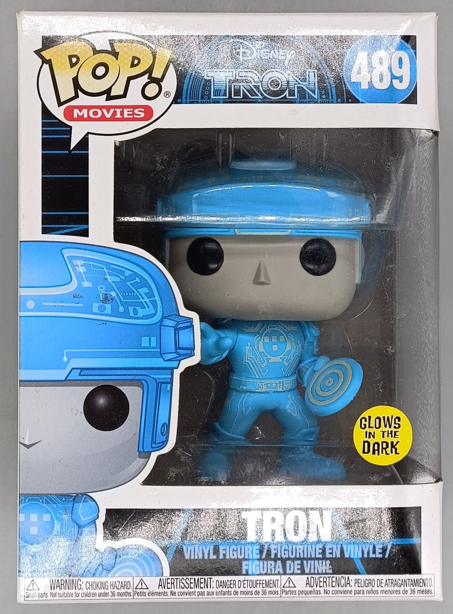 489 Tron - Glow - Disney Tron - Box Damaged Funko POP