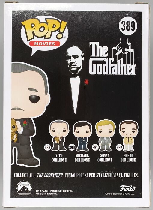 #389 Vito Corleone - The Godfather - Box Damaged Funko POP