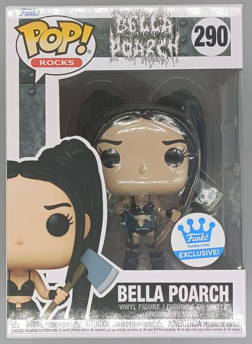 #290 Bella Poarch (w/ Axe) Rocks Funko POP