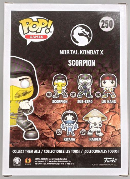 250 Scorpion - Mortal Kombat X Funko POP