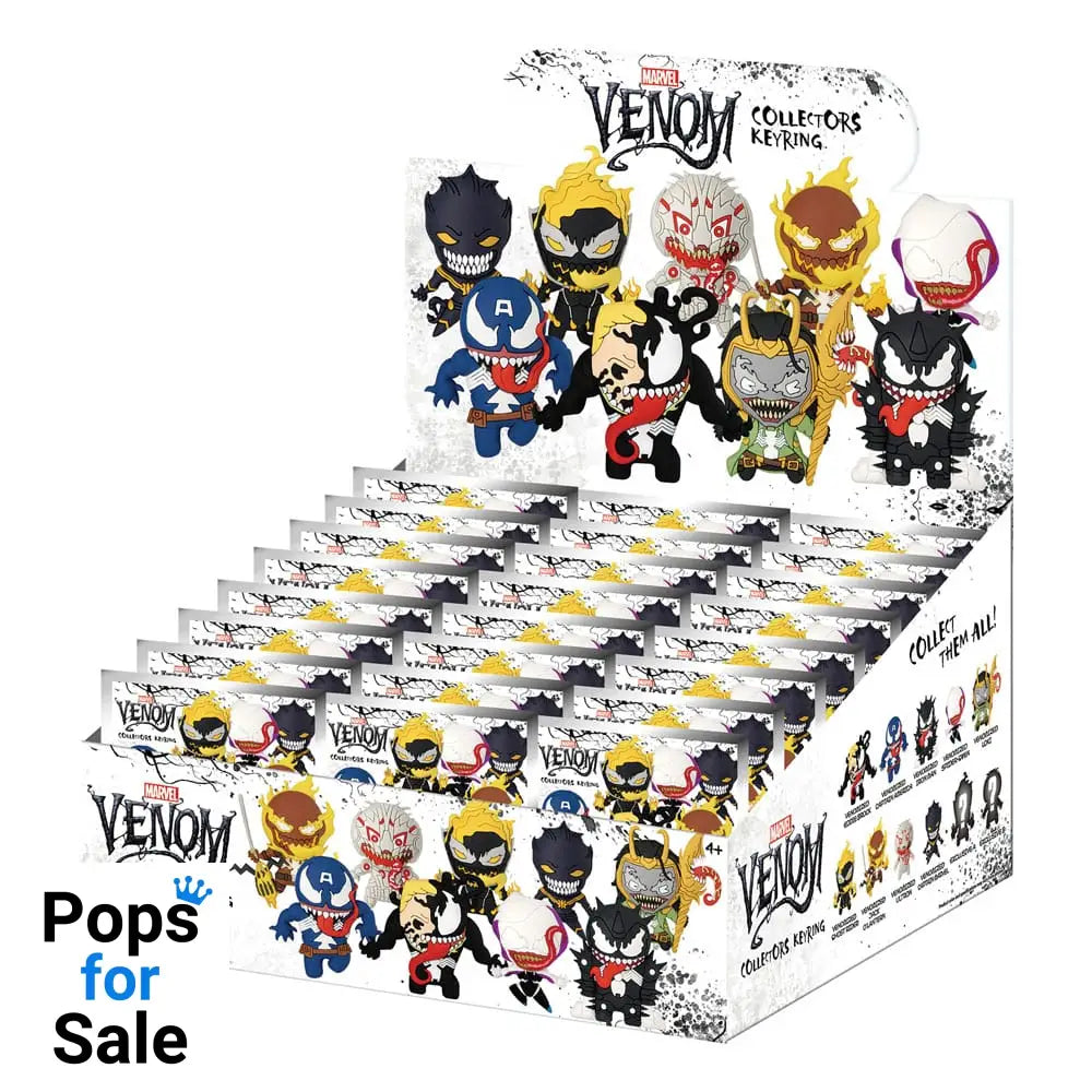 Venom 3D PVC Bag Clips Series 1 Display (24)