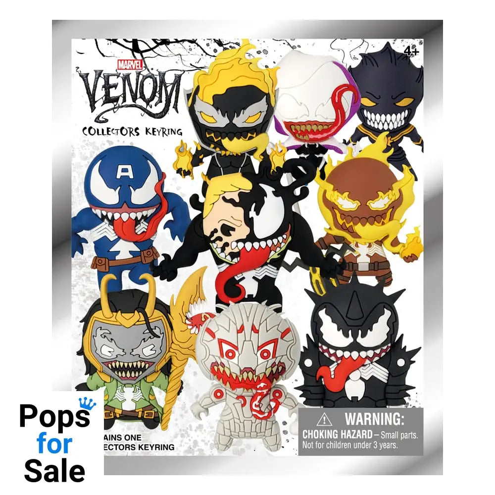 Venom 3D PVC Bag Clips Series 1 Display (24)