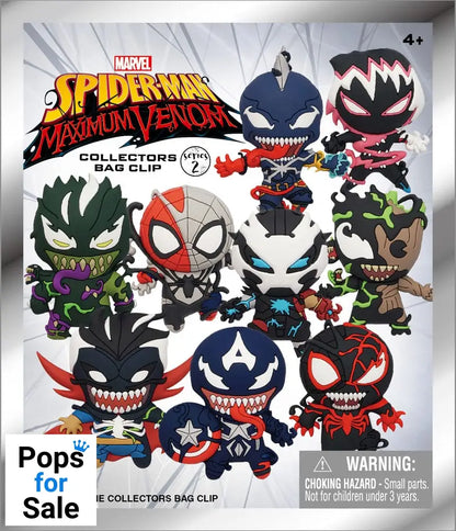 Venom 3D PVC Bag Clips Series 2 Display (24)