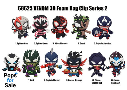 Venom 3D PVC Bag Clips Series 2 Display (24)